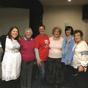 a trustee speaking at Cheadle WI