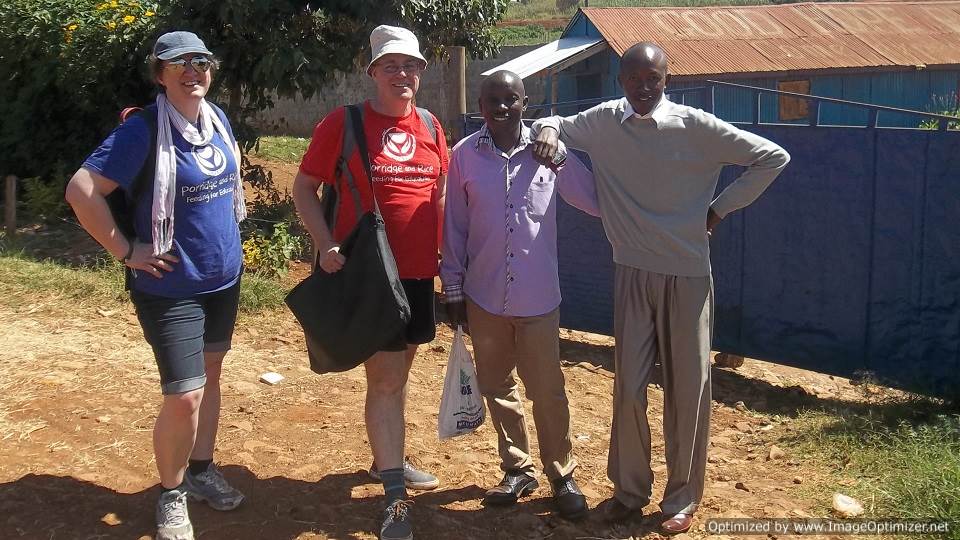 Volunteering with Porridge and Rice