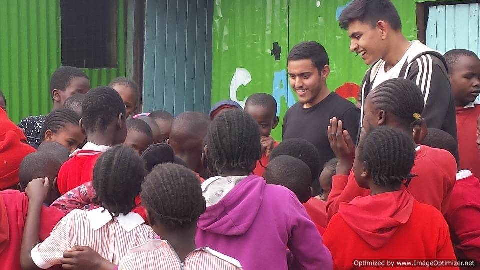 Volunteering with Porridge and Rice