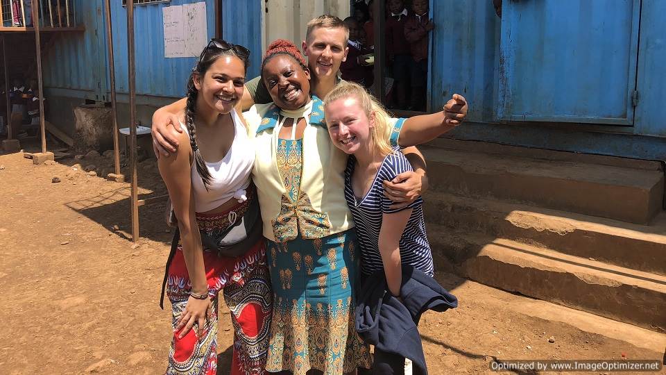 Volunteering with Porridge and Rice