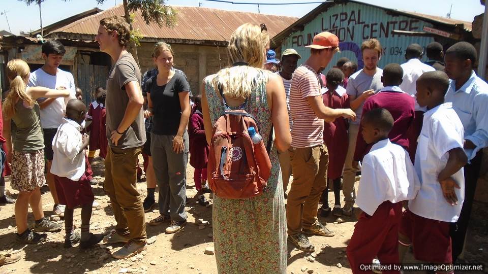 Volunteering with Porridge and Rice