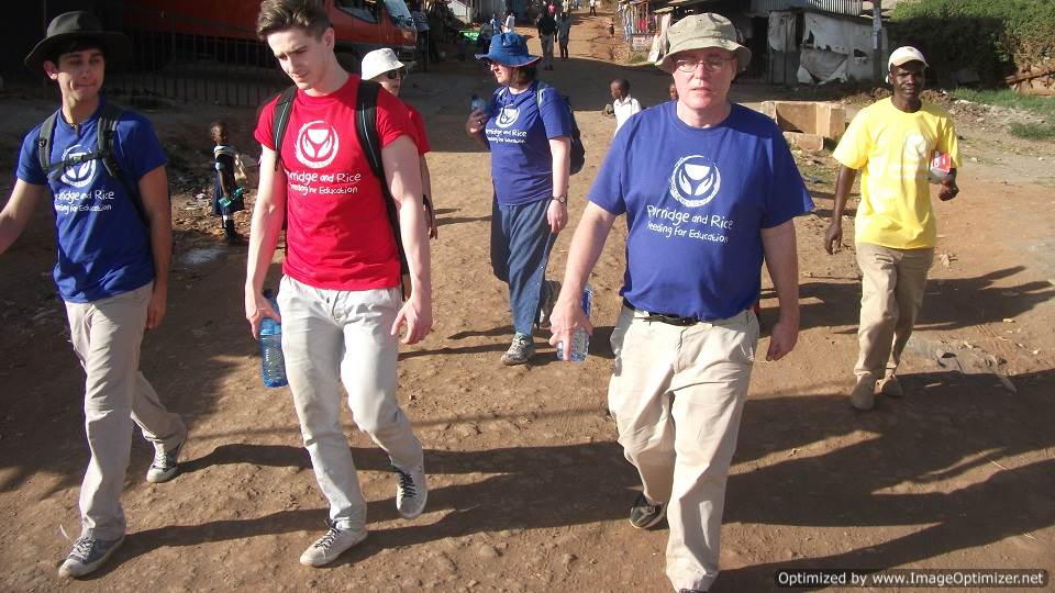 Volunteering with Porridge and Rice