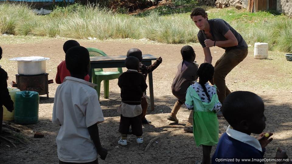 Volunteering with Porridge and Rice