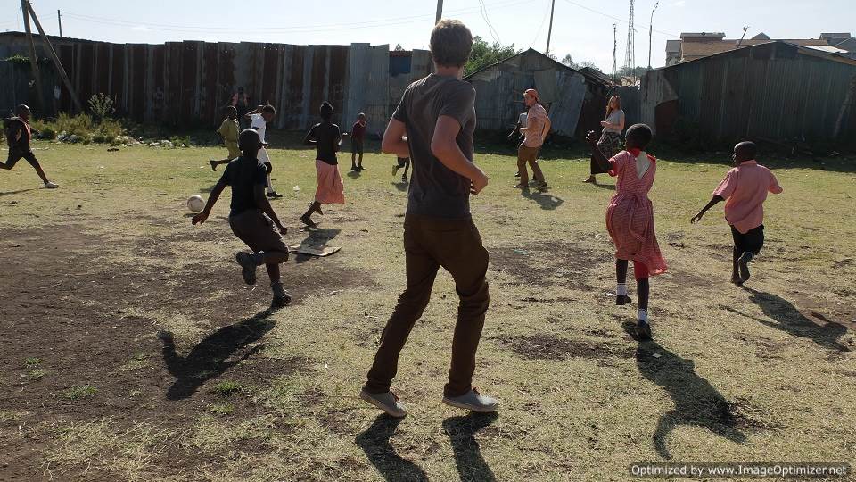 Volunteering with Porridge and Rice