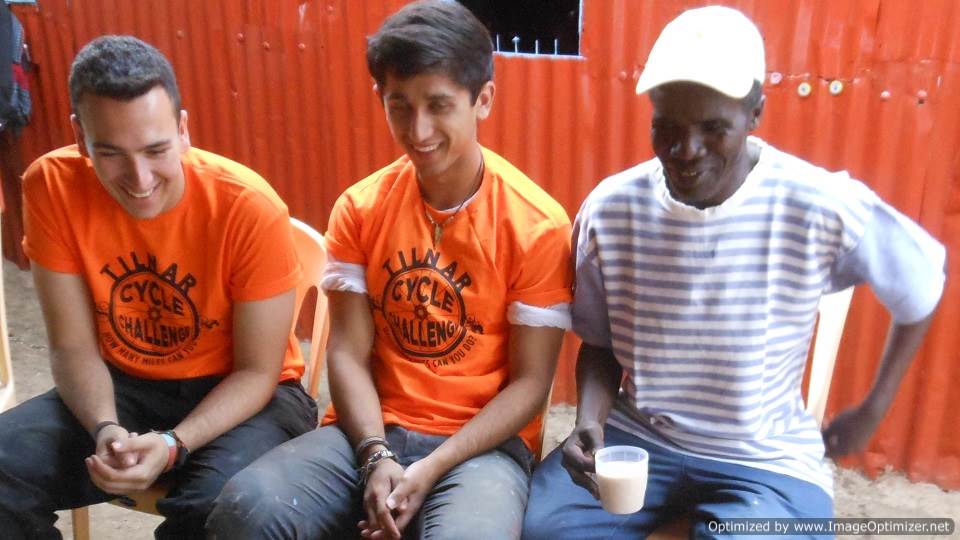 Volunteering with Porridge and Rice