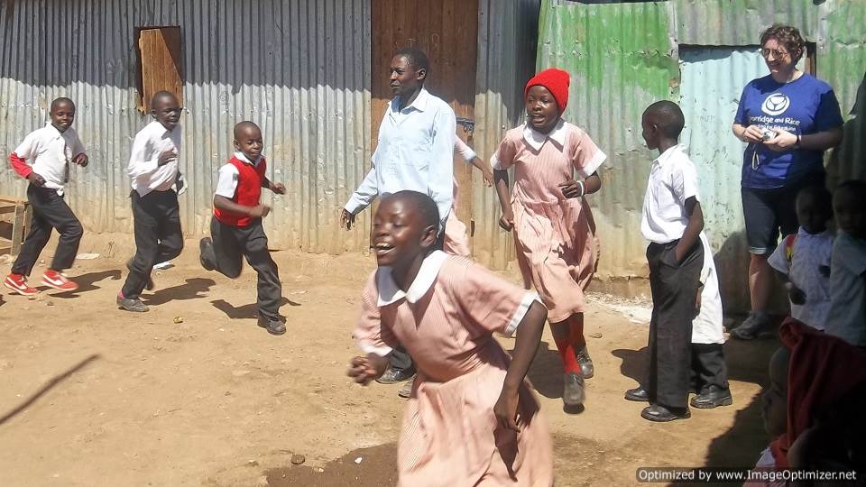 Volunteering with Porridge and Rice