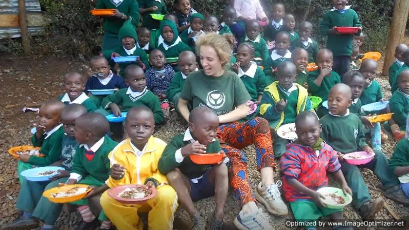 Volunteering with Porridge and Rice