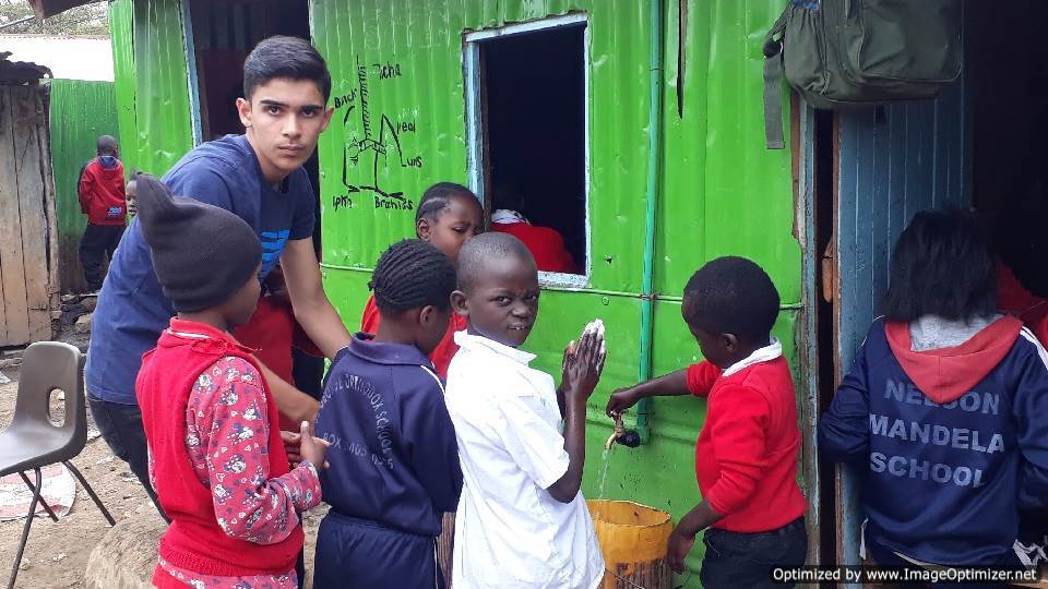 Volunteering with Porridge and Rice