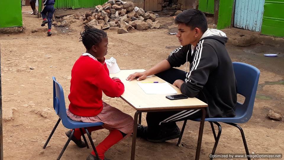 Volunteering with Porridge and Rice