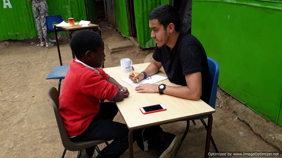 Volunteering with Porridge and Rice