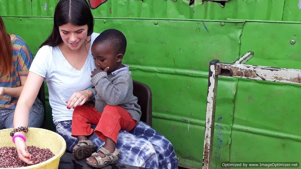 Volunteering with Porridge and Rice